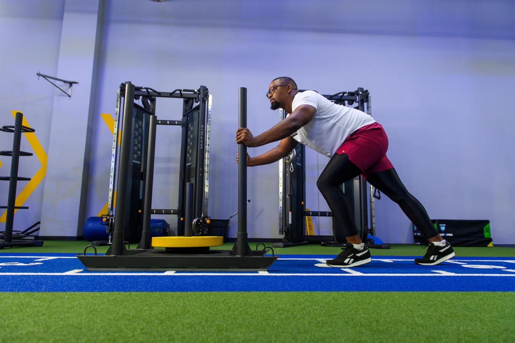 The Capital Pearls Hotel Durban Exterior photo A man training with a prowler
